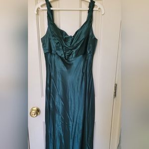 Prom Dress emerald green